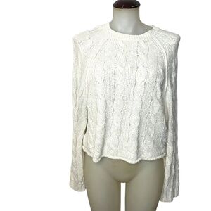 Cable Knit Sweater 🤍